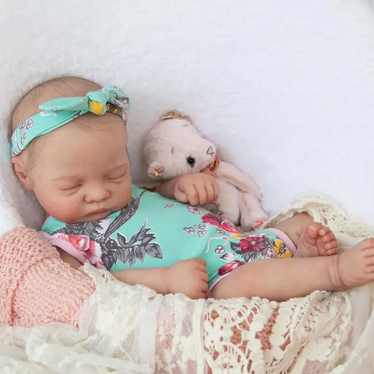 Пластиковая виниловая мини-кукла-реборн Likelife, Реалистичная кукла-реборн из мягкого силикона, силиконовые куклы-младенцы