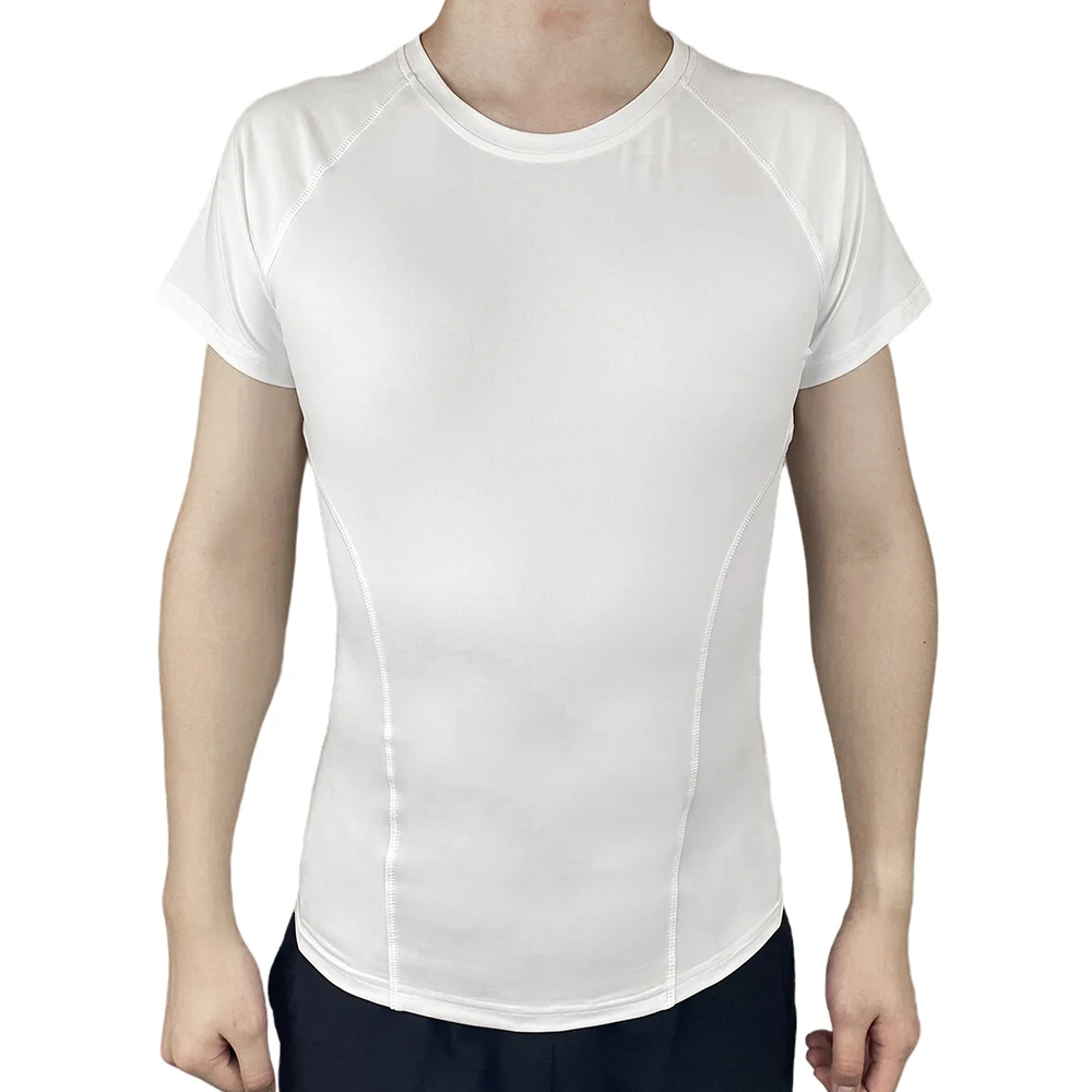 Международная торговля, Мужская футболка для спортзала, фитнеса, с круглым вырезом и коротким рукавом