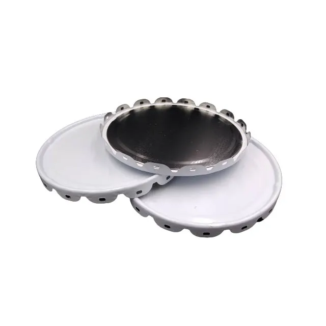 20L Pail Lug Lid White Gold Color Cover for Paint Cans 20L Pail Lid