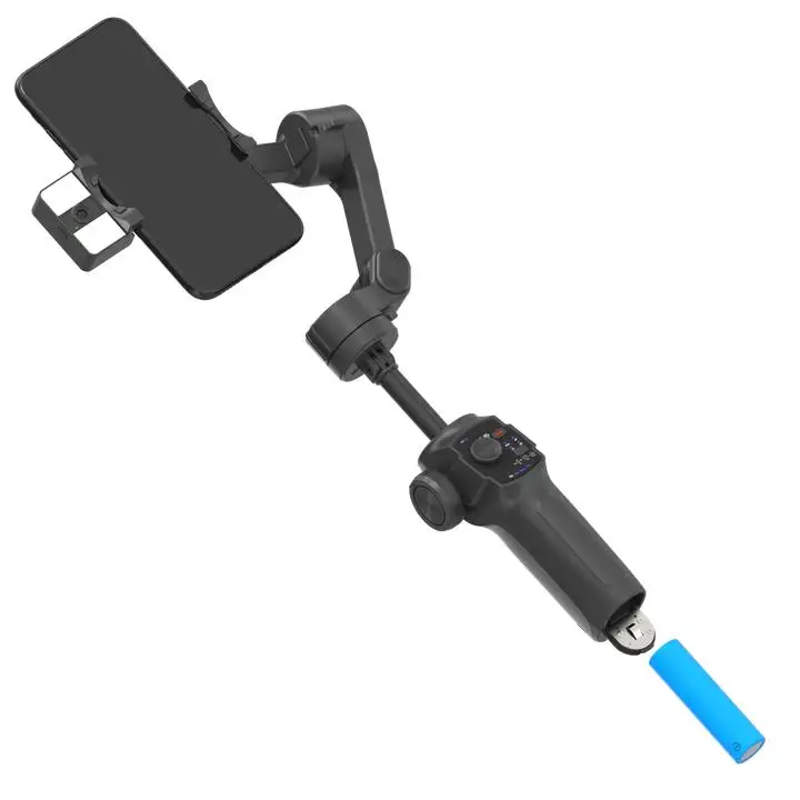 Factory wholesale 3 axis 360 rotation handheld anti-shake mobile gimbal stabilizer extension selfie stick