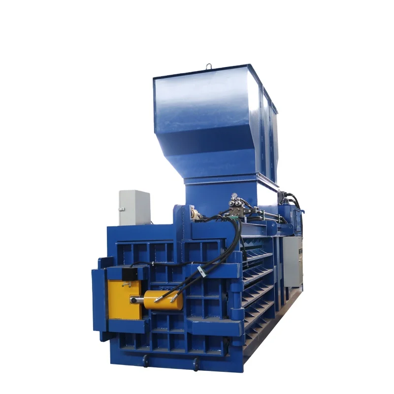 
Semi-Automatic Hydraulic Scrap Paper Cardboard PET Bottle Baling Machine Press Machine Baler Machine 