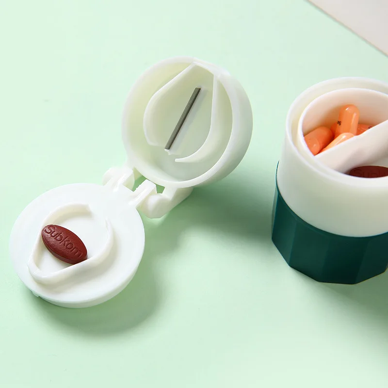 Wholesale Custom Professional Pill Cutter Splitter divider Crusher and Grinder for Cutting Small Pills or Large Pills in Half