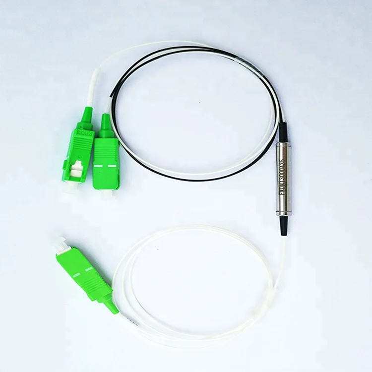 3 port High Isolation fiber optic splitter 1310/1490/1550nm 1 Channel FWDM Module