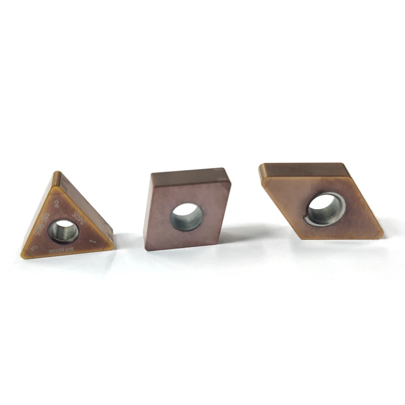 Hot after hard turning gear steel gear sleeve impact resistant cbn blade CNGA WNGA cbn pcd inserts