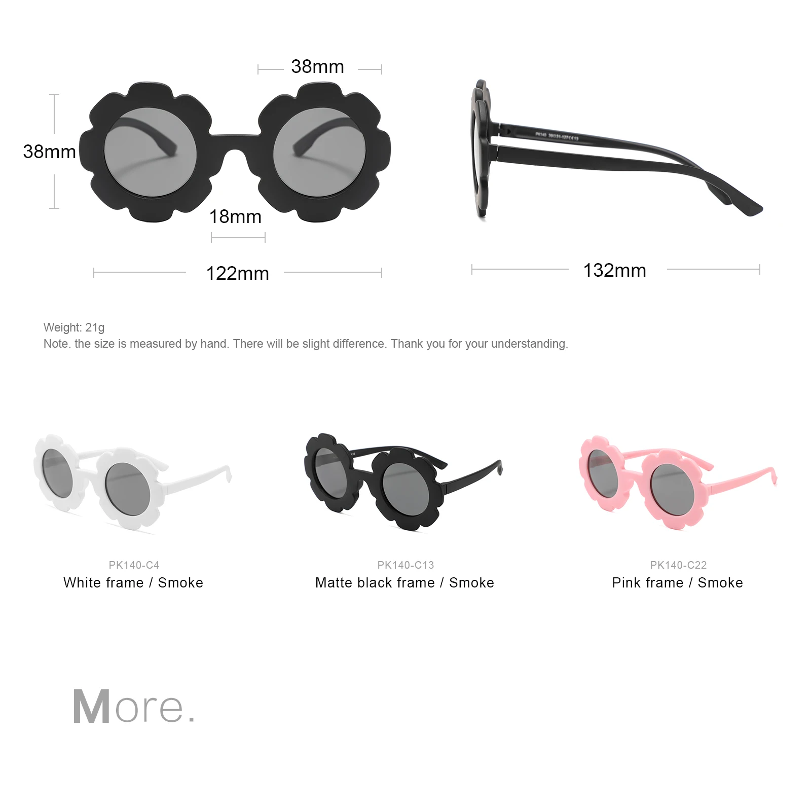 2024New Sun Flower Round Cute Kids Sunglasses UV400 for Boy Girls Toddler Lovely Baby Sun Glasses Children Oculos De Sol