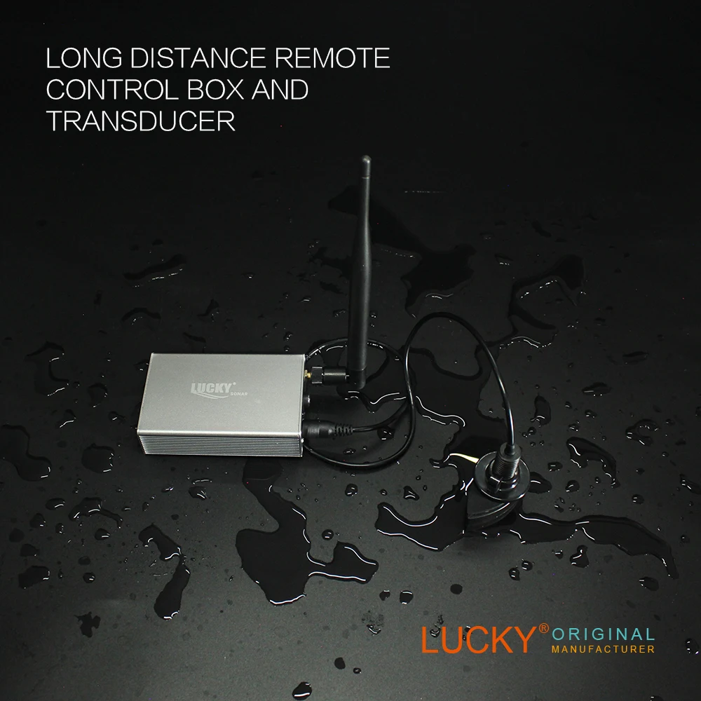 Lucky FF918C-WL color bait boat Wireless Fishfinder