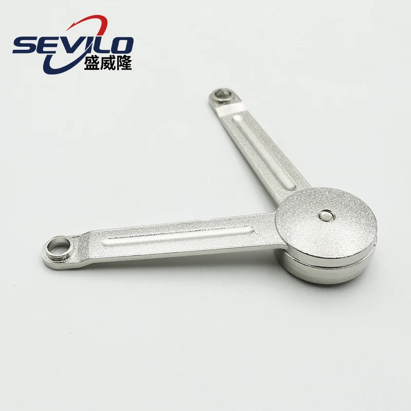 Zinc alloy cabinet lift-up flap support for wardrobe lid stay soft down lid support hinge stay