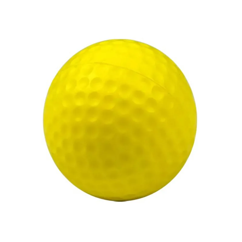 Factory Customize Logo Color 42MM Golf Practice Pu Foam Antistress Ball Stress Ball For Adults