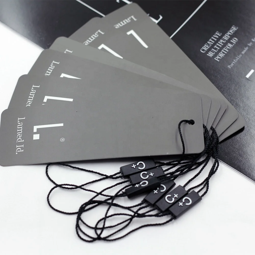 Именные логотипы, брендовые бирки, бирки из крафт-бумаги, металлические люверсы для одежды, бирки на заказ, бесплатный дизайн, печать с белым и черным шнурком