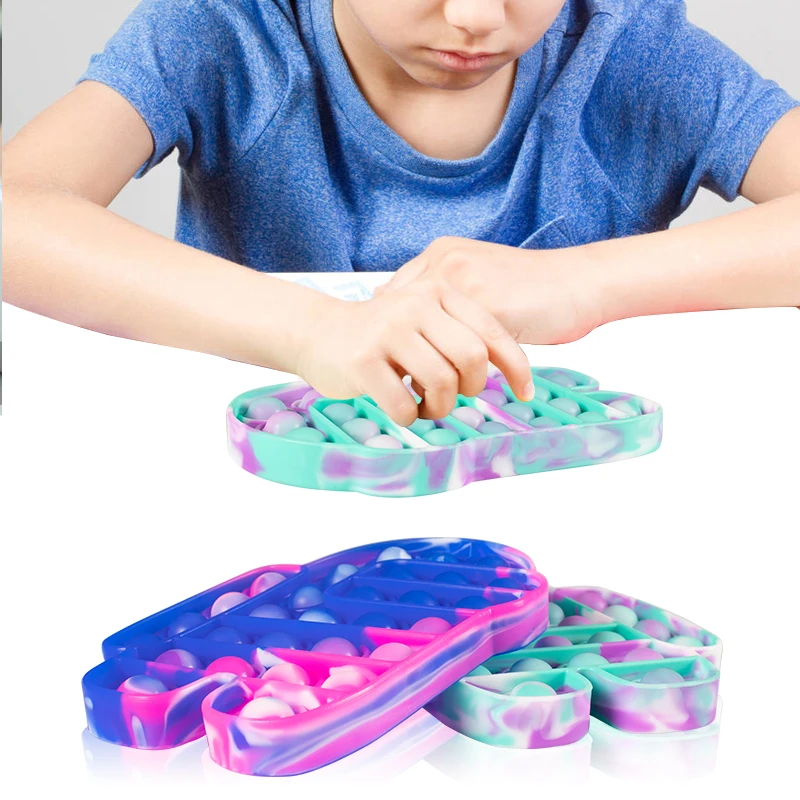 
bubble push pop sensory fidget toy push pop bubble fidget sensory toy puzzl toy robots 