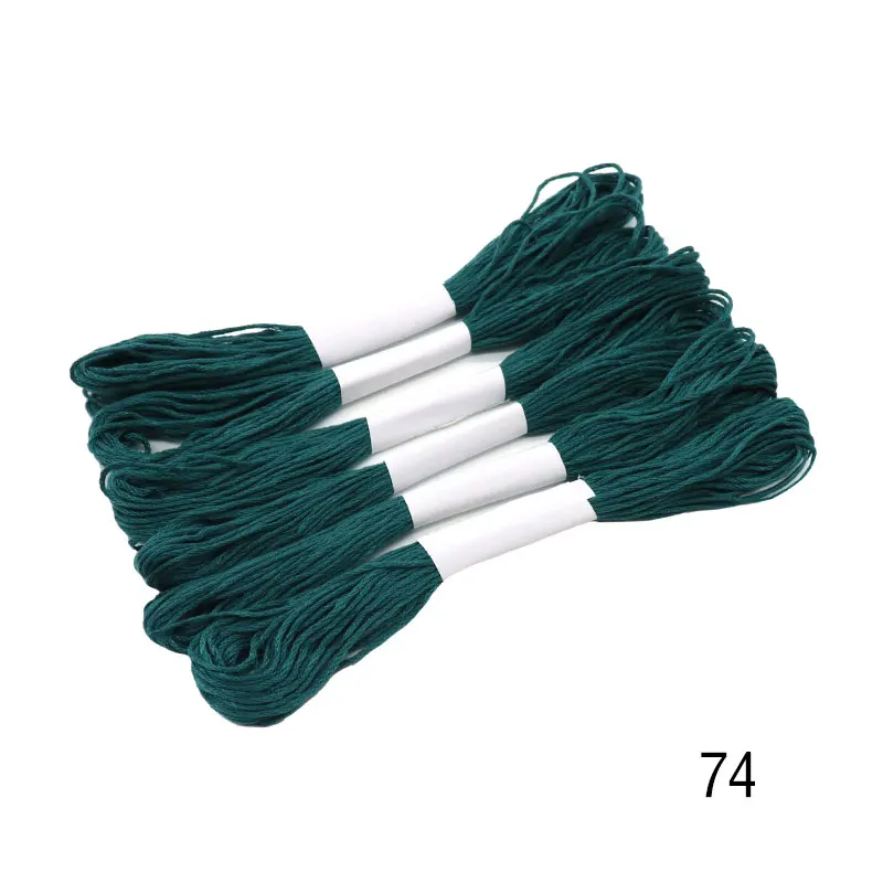 6pcs/Lot 7m Anchor Cross Stitch Thread  Cotton Embroidery  Sewing Thread