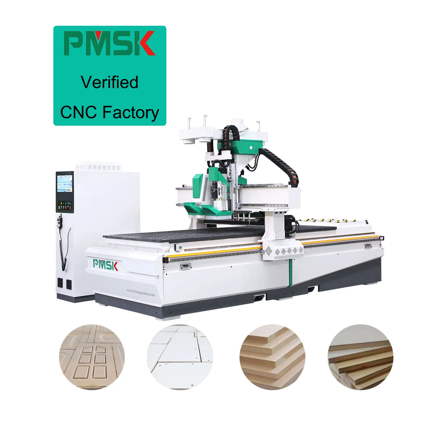 Hot Sale Woodworking Nesting Cutting Machinery Wooden Furniture Factory 1325 1530 2040 Cnc Router Machine With Saw For The Curve