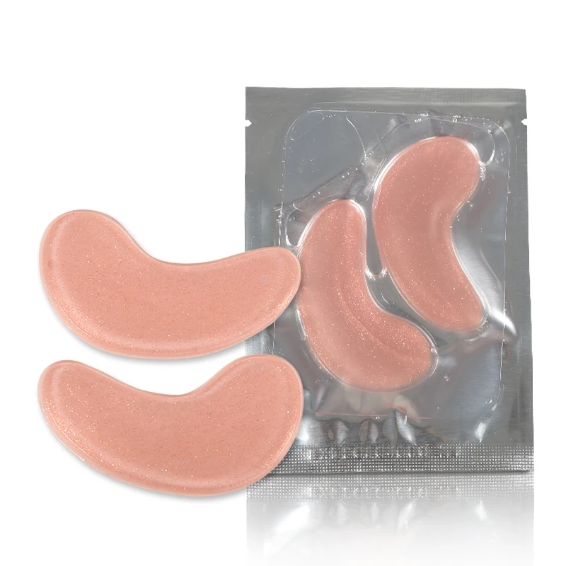 Many Color Whitening Repair Removes Dark Circle Pink Glitter Moisturizing Collagen Hydrogel Mask Eye Patch