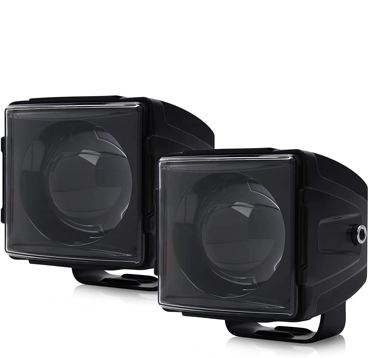 6000k 6D  Elliptical Lens Led Driving lights Factory wholesale 4 Inch 40W 4000LM technical Cooling System Offroad Led Work Light