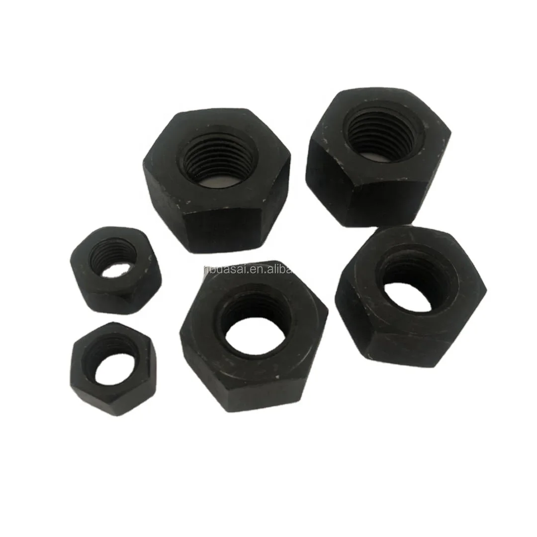 Chinese fastener carbon steel din934 hex nuts