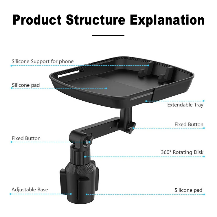 Car Cup Holder Tray 01