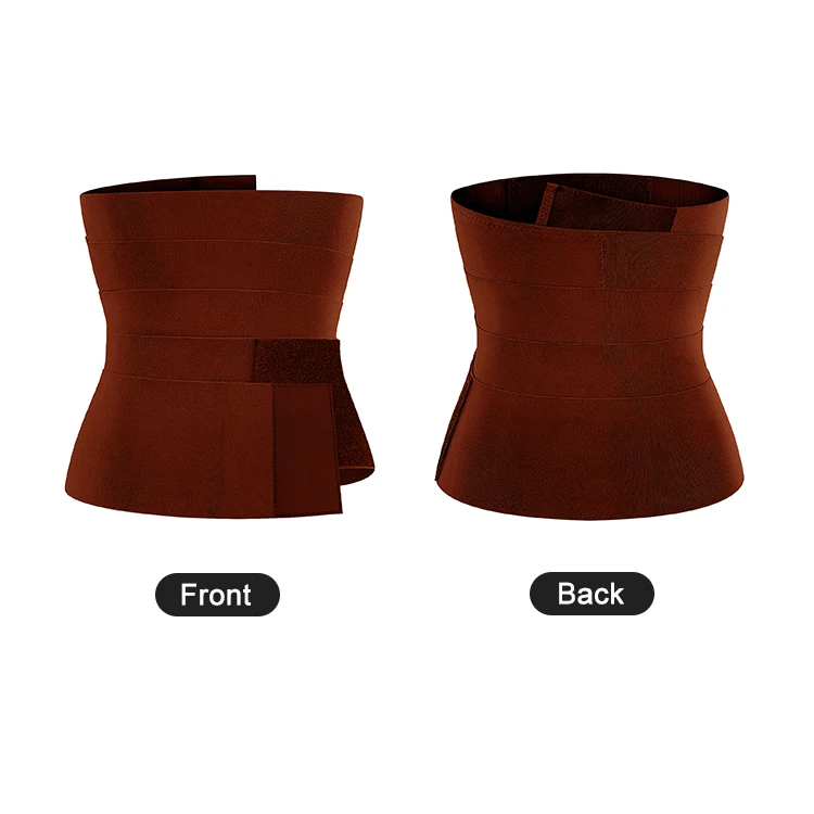 Factory wholesale waist wrap band waist reducing belts slimming waist belt trimmer for women