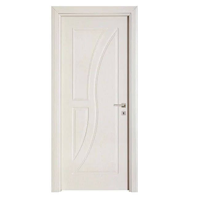 BBSD024 High Quality Cheap Wpc Pvc Film Polymer Interior House Door Wpc Skin Door