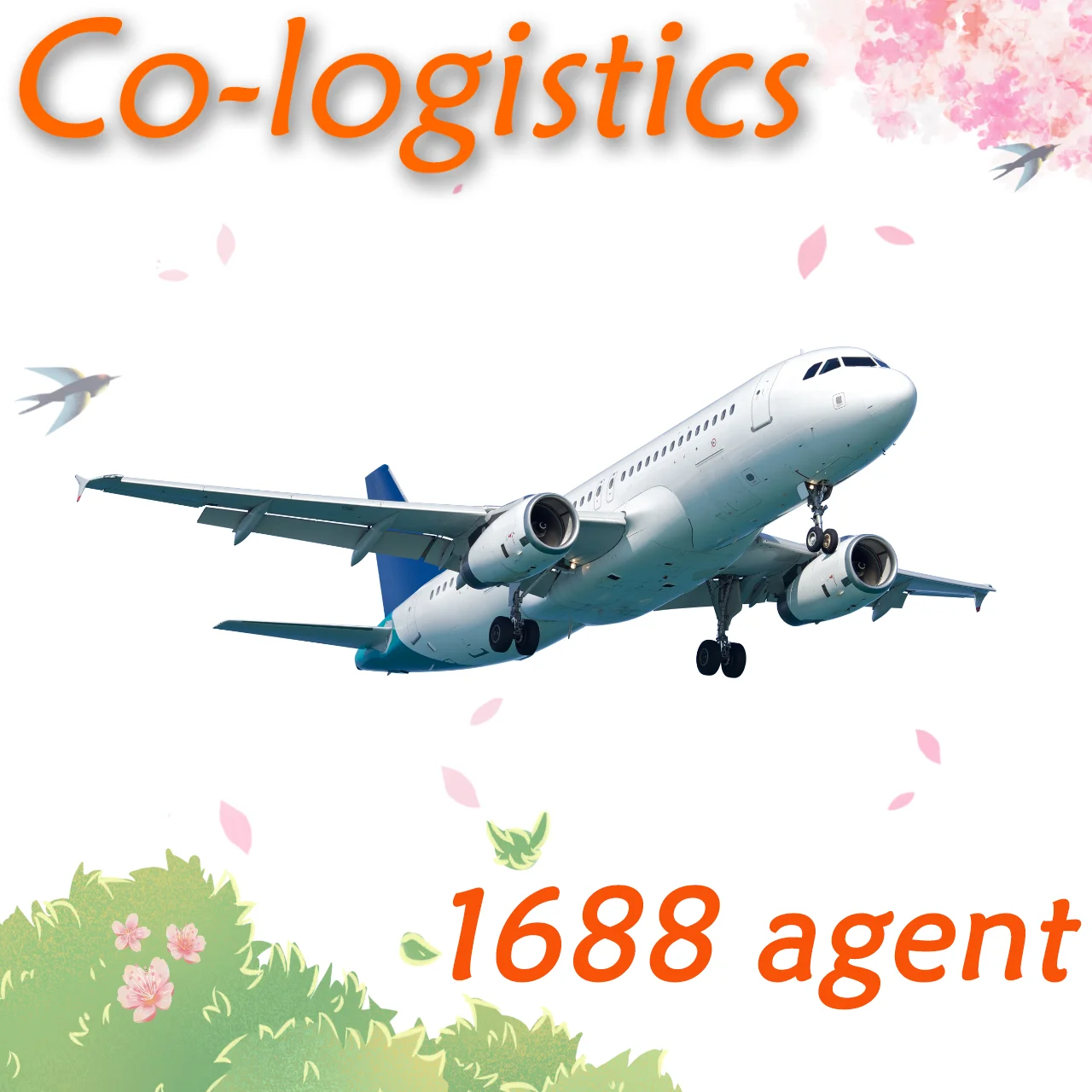 Handling Charge air freight from Shanghai to Europe   door to door shipping agent low freight rates and  warehouse service