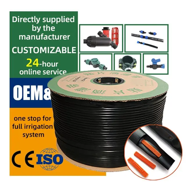 Economical PE patch type drip irrigation tape by the factory directly sold for farmland garden greenhouse irrigation