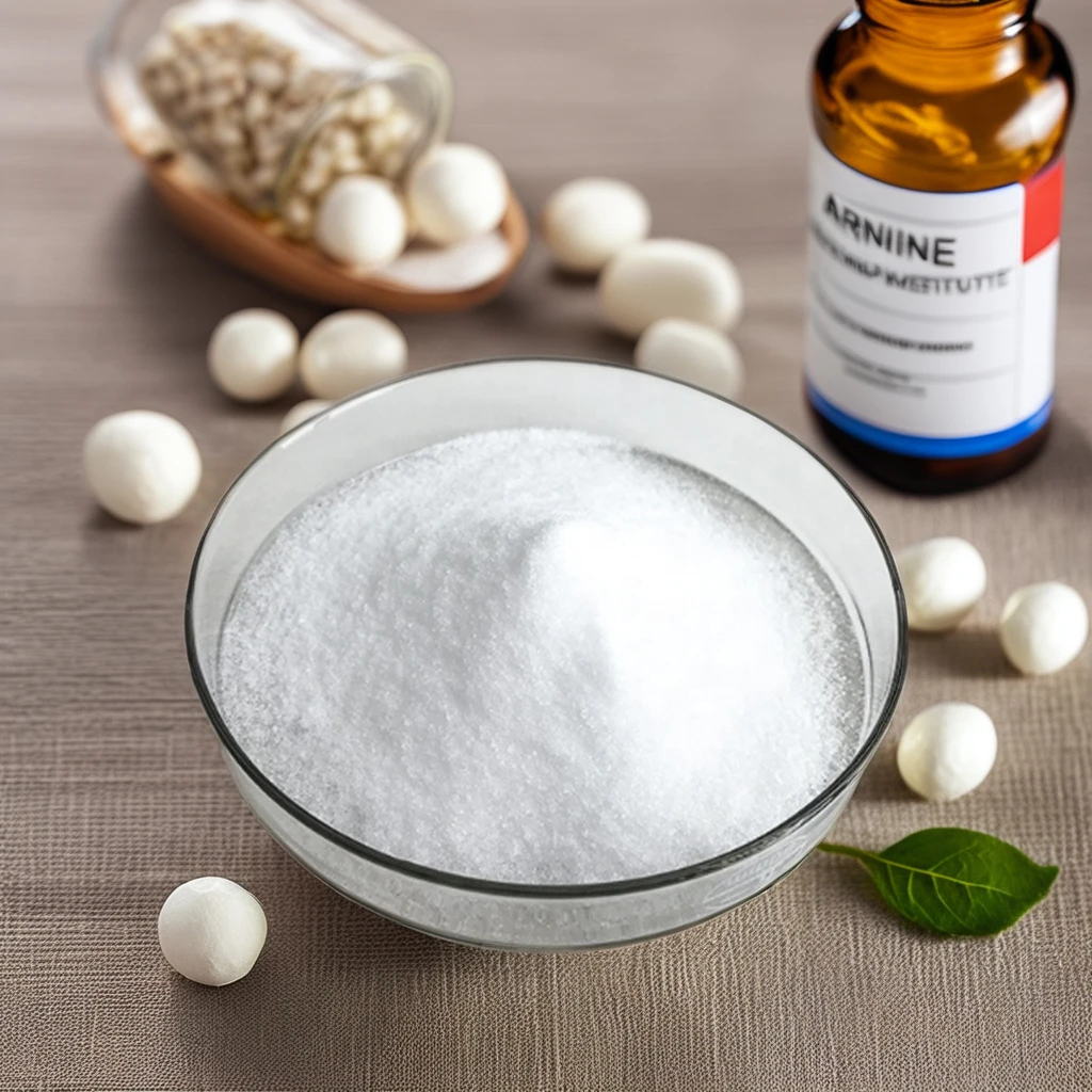 TianJia Factory Price L-Arginine Powder Nutrition Supplement Kosher Halal ISO HACCP