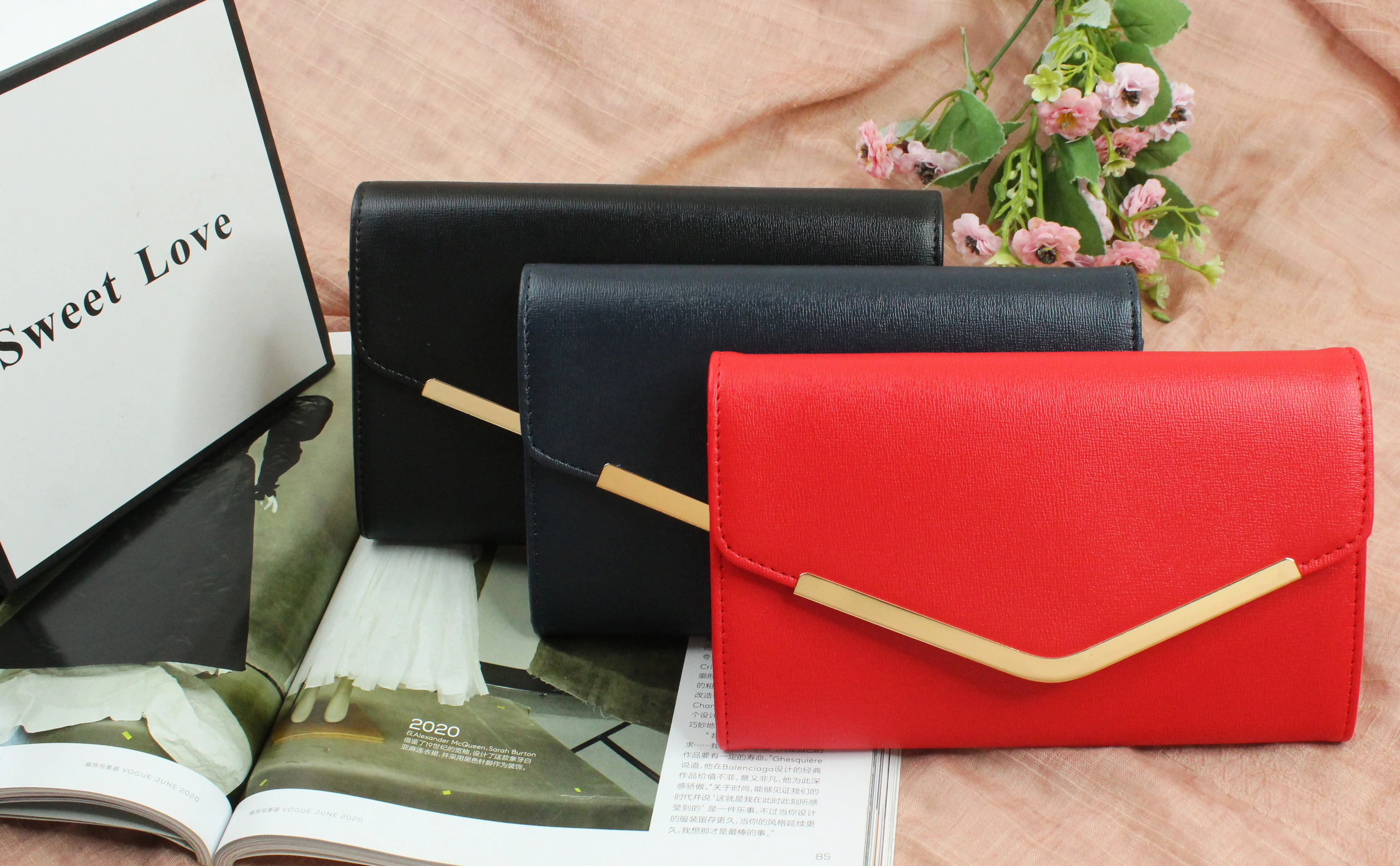 Evening Bag for Women White Clutch Bags Wedding Evening Bags Ladies Wholesale Messenger Crossbody Envelope Clutch Purse