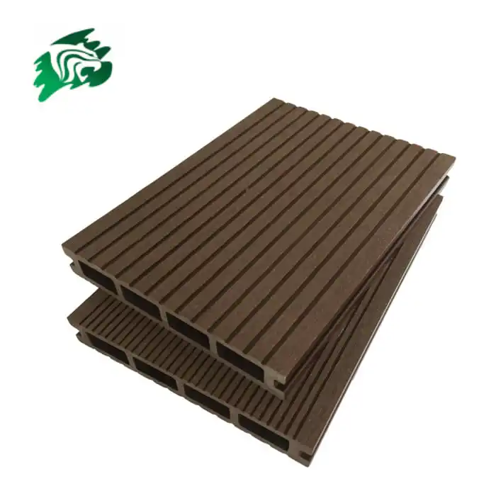 Bestselling outdoor WPC square hole waterproof and anti-corrosion WPC floor deck courtyard