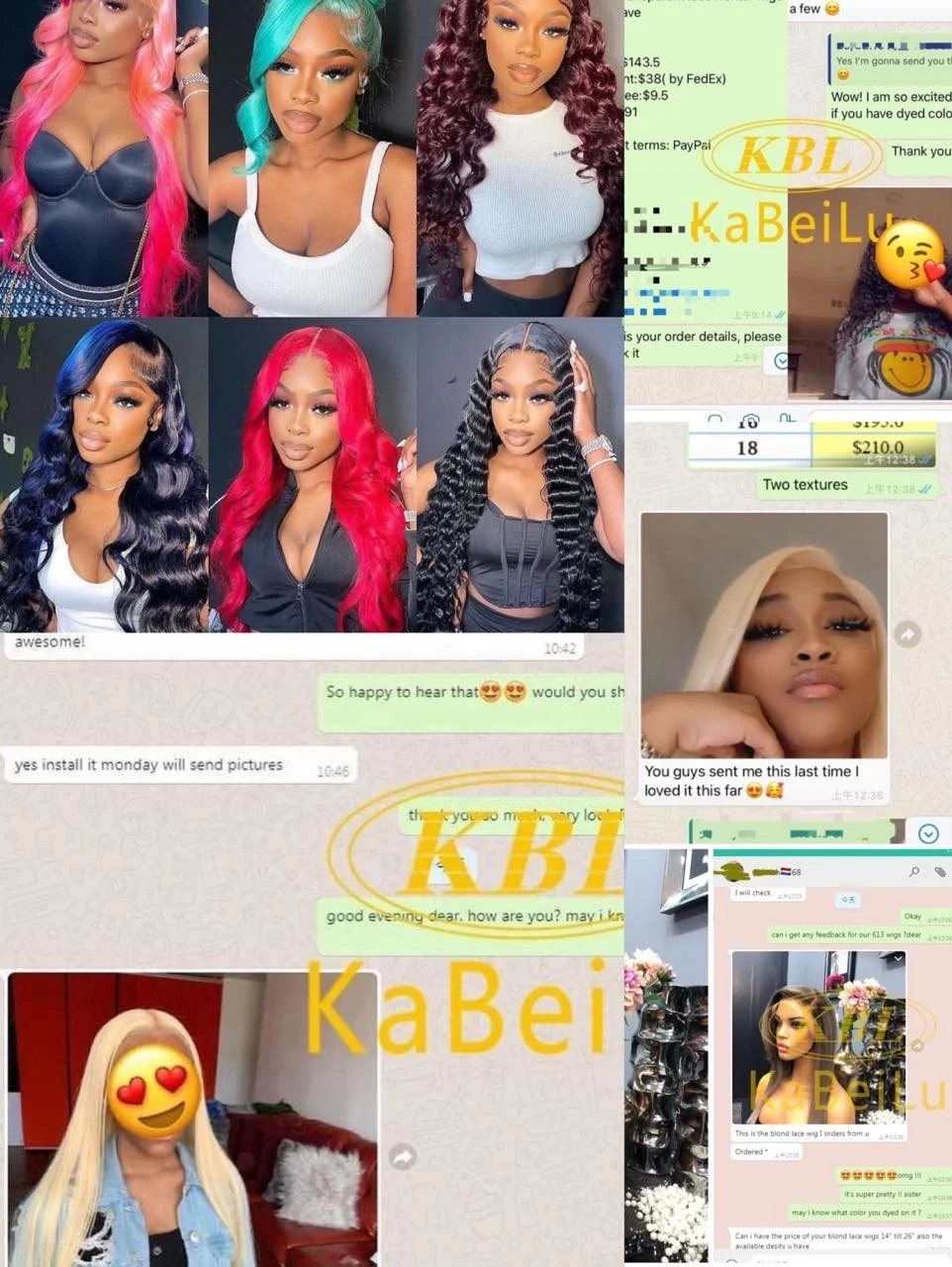 Lace Front Wig ,250% Density Highlight Full Lace Wig Ombre Human Hair for Women Brazilian Hair Kinky Human Hair Wig, KBL 28 Inch