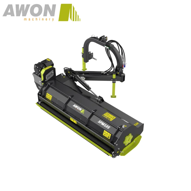 Awon SFM165 60-80HP фермы оборудованием поперечное перекрытие швов 3-точечный гидравлический мотор грани mulcher