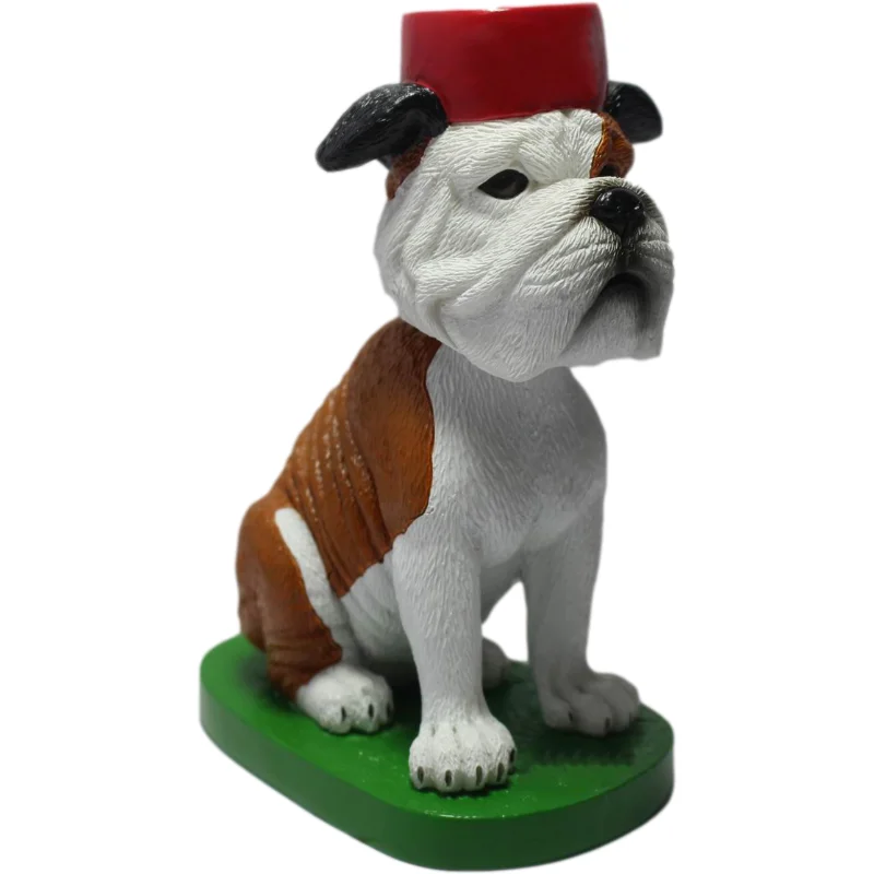 Custom Auto Car Bulldog Nodding Bobblehead Dashboard Dogs Decors Toy Funny Cartoon Dolls Dog