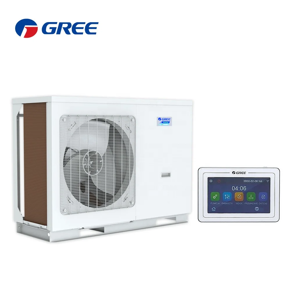 Gree Versati R32 моноблок тепловой насос Evi подогрев для дома легкая установка
