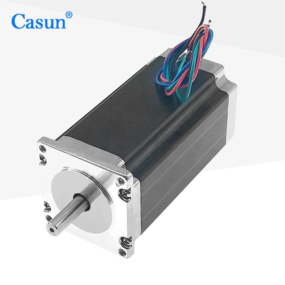 Casun 2 phase  nema 23 100mm length  DC hybrid  stepper motor for machine with CE approved