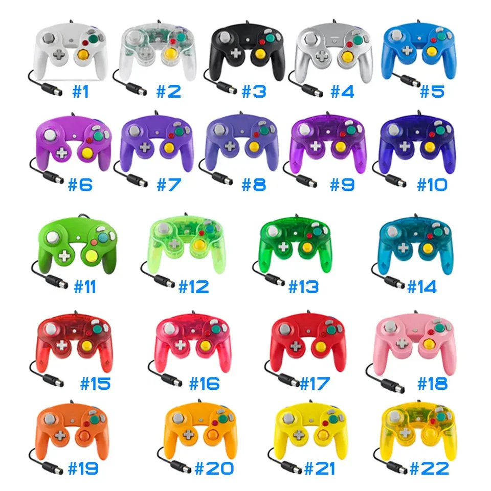 Hot Gamepad NGC  Wired Game Cube Joystick Gaming Controller for Nintendo Console / for Gamecube