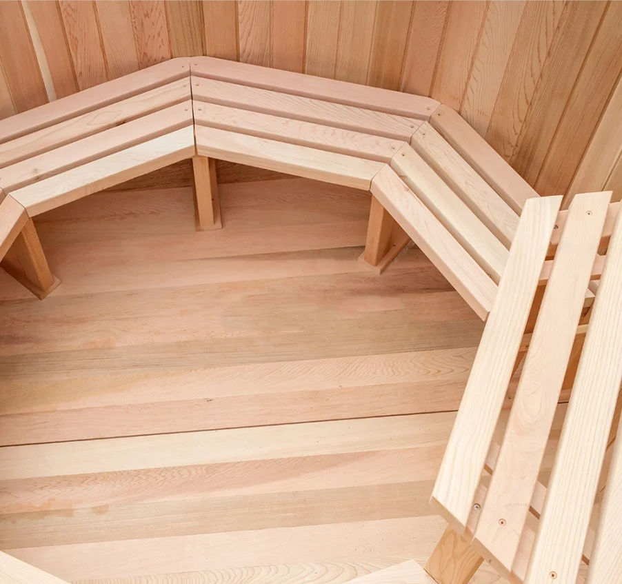 barrel hot tub