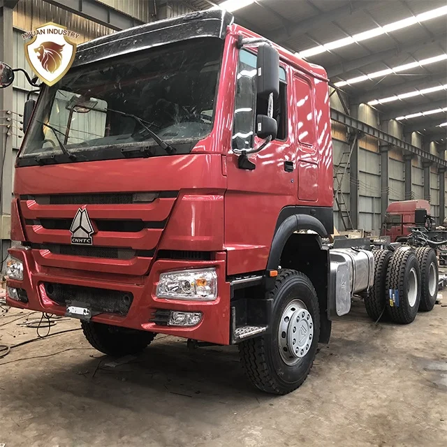 Низкая цена Подержанный трактор HOWO 6x4 371HP головка прицепа лучшего качества