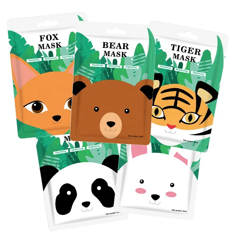 Cosmetic Masque De Visage Animal Facemask Sheet Mascarilla Mascarillasl Facial Masks Skin Care Face Mask