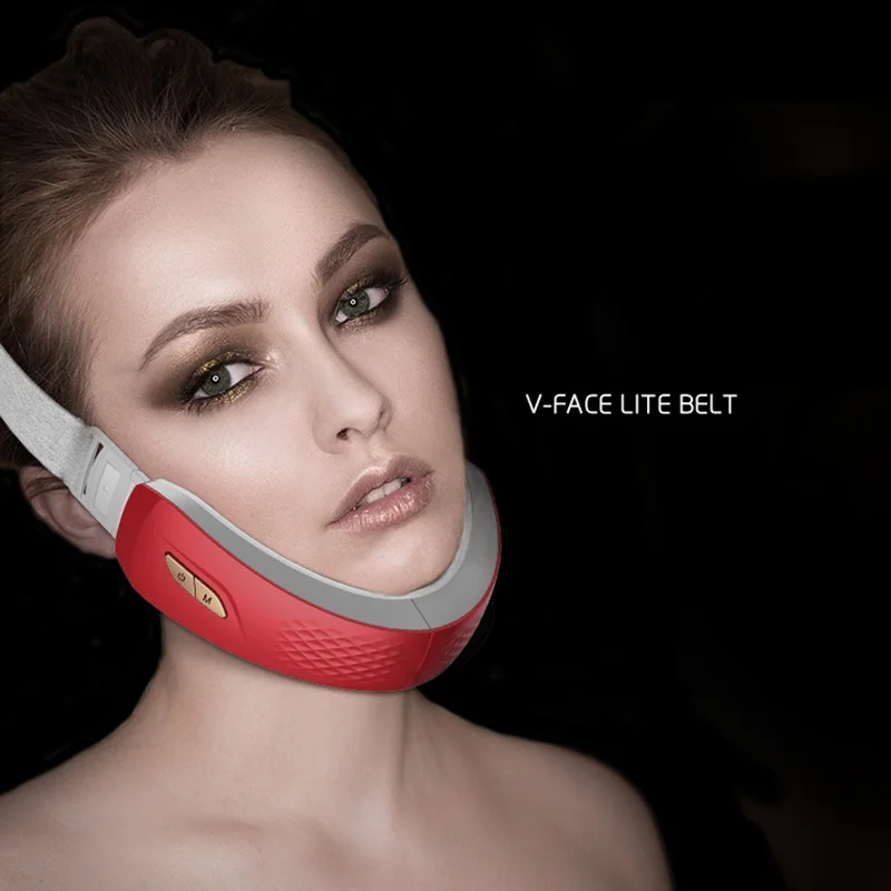 New Trending Products New Arrivals V Face Lifting Thin Face Slimming Mask V Shape Face Vibration Beauty Care Instrument