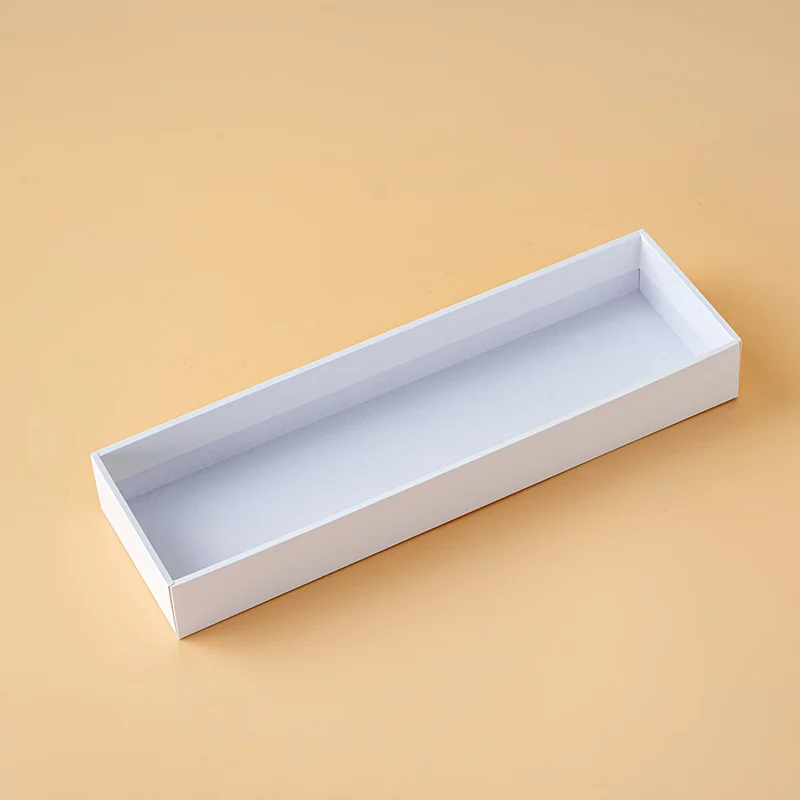 Personalized white pink cheap retail single wrist watch box packaging watch presentation box