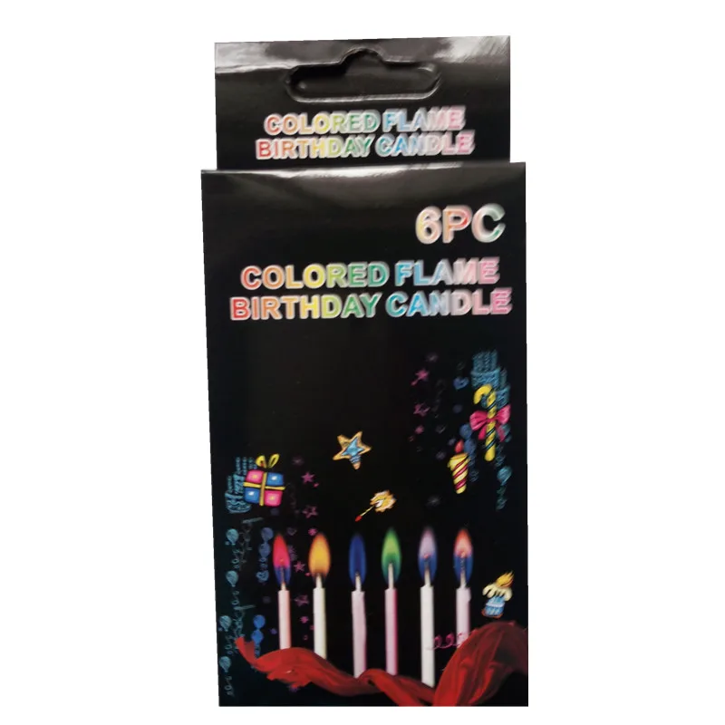 Sell cakes product color flame birthday candles and festival party color flame candles