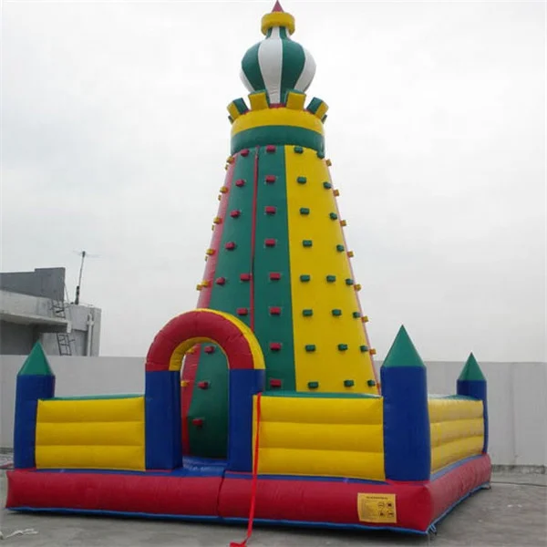 Commercial Rock Inflatable Climbing Wall Hot Sale Game B6021