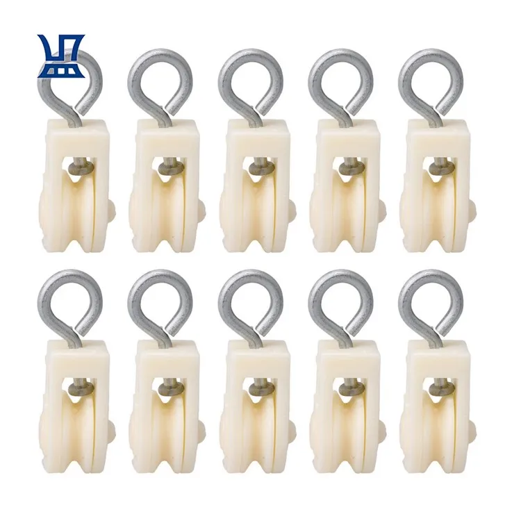 10 шт. подвижных крючков из нержавеющей стали и нейлона