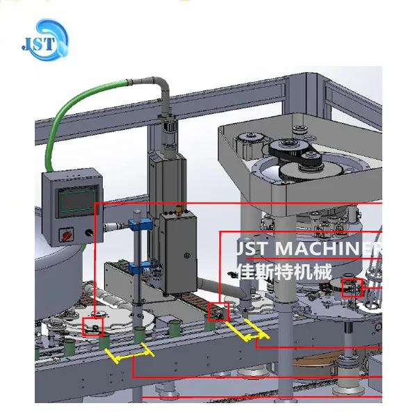 Automatic Juice beverage liquid nitrogen injection machine
