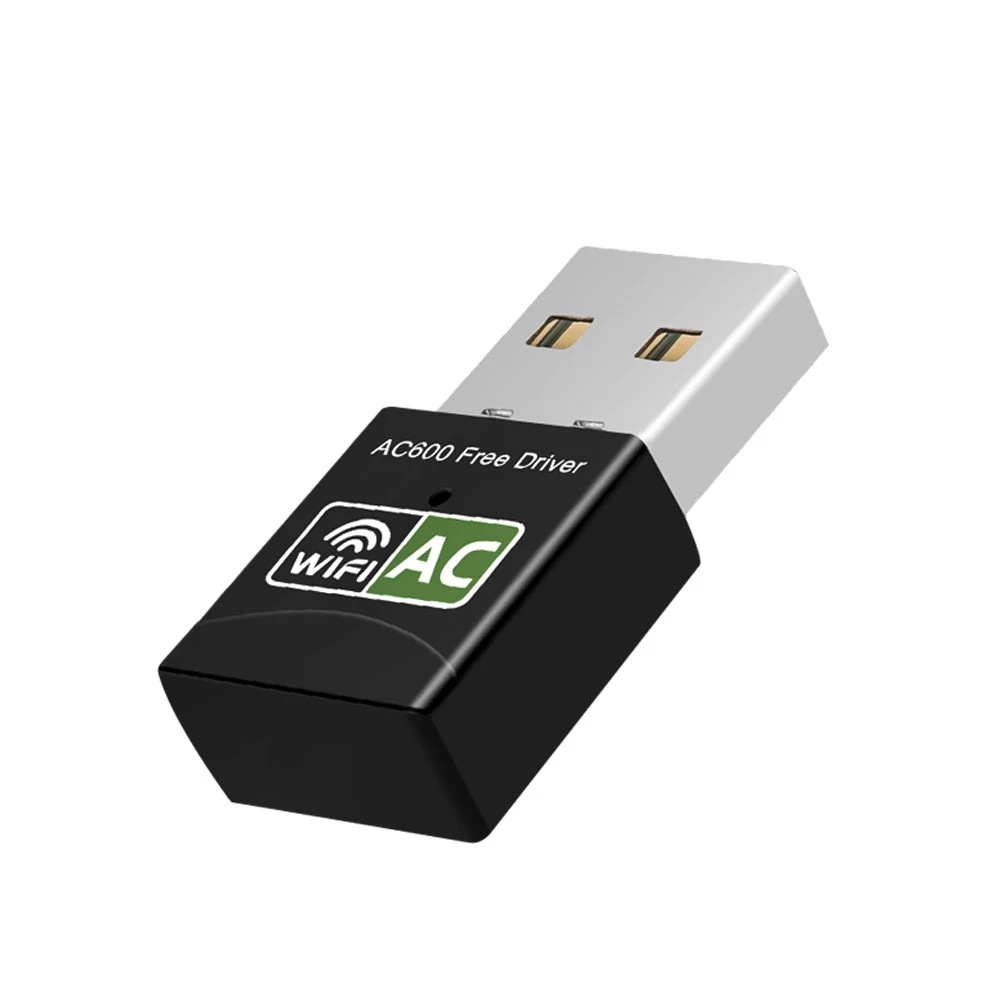 2 4 ГГц 5 AC600 двухдиапазонный Wi-Fi адаптер с USB 0 Беспроводной ключ для