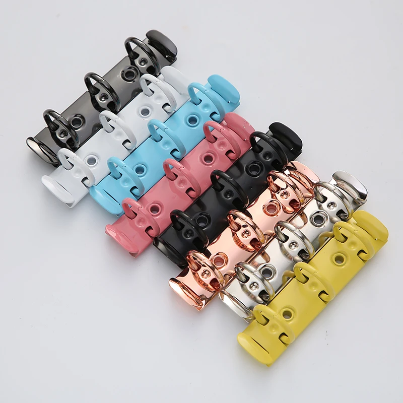 Colorful Macaron A8 Mini Three hole Binding Loose leaf Archive Long Tail Ledger