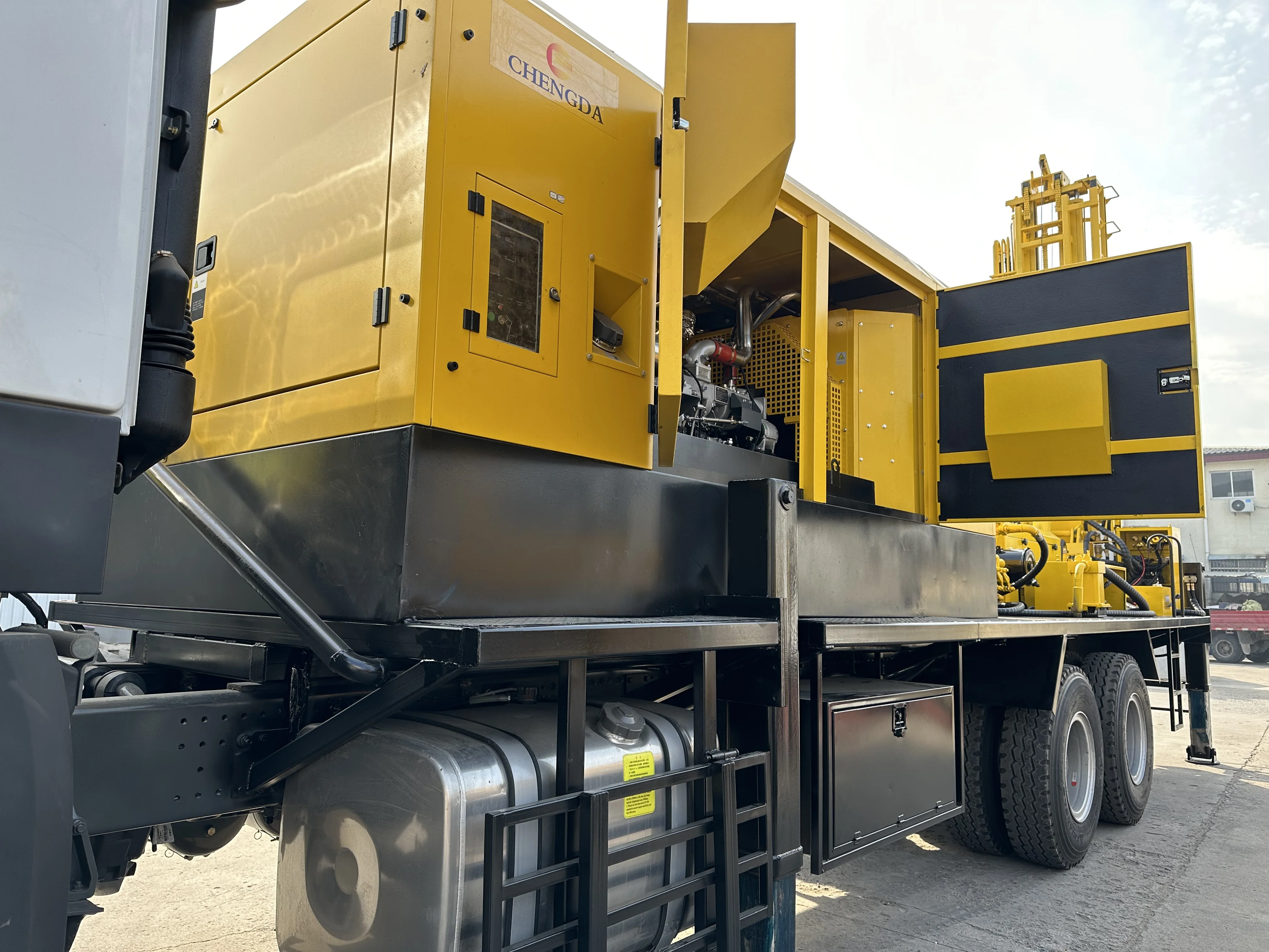 2024 Hengwang 600m 500m 400m 300m 200m Crawler Track Mounted Deep Borehole Water Well Drilling Rig For Water Well Machine