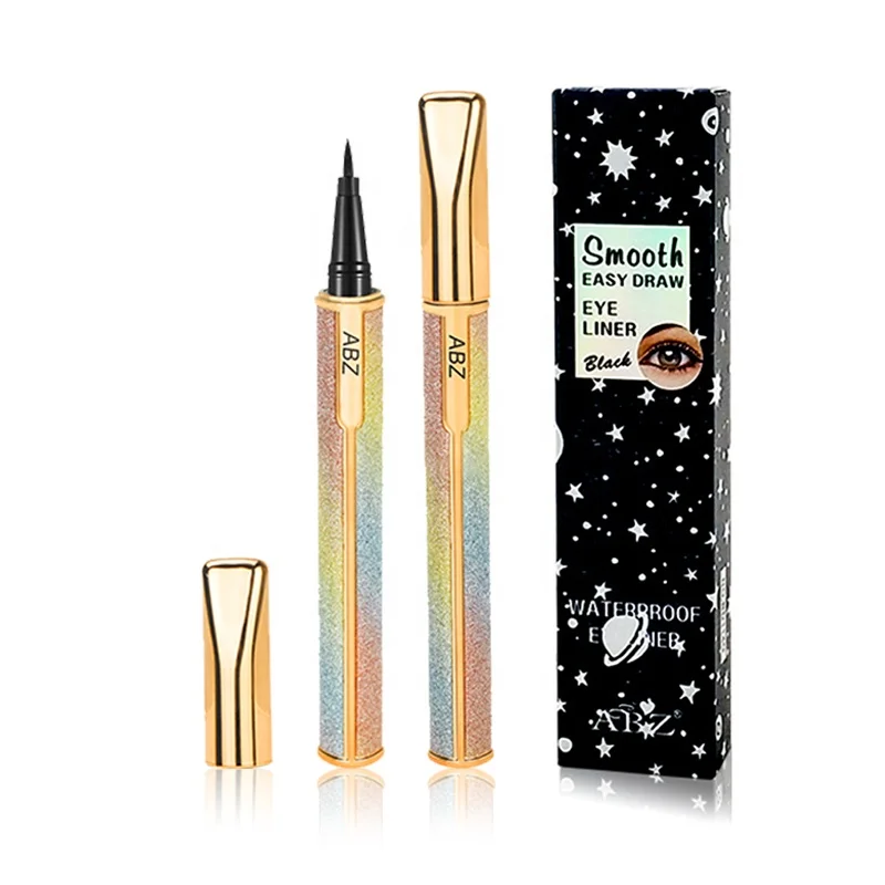 Liquid Tube Gel Waterproof Pencil Black Lashglue Pen Glitter White Eyeliner Private Label