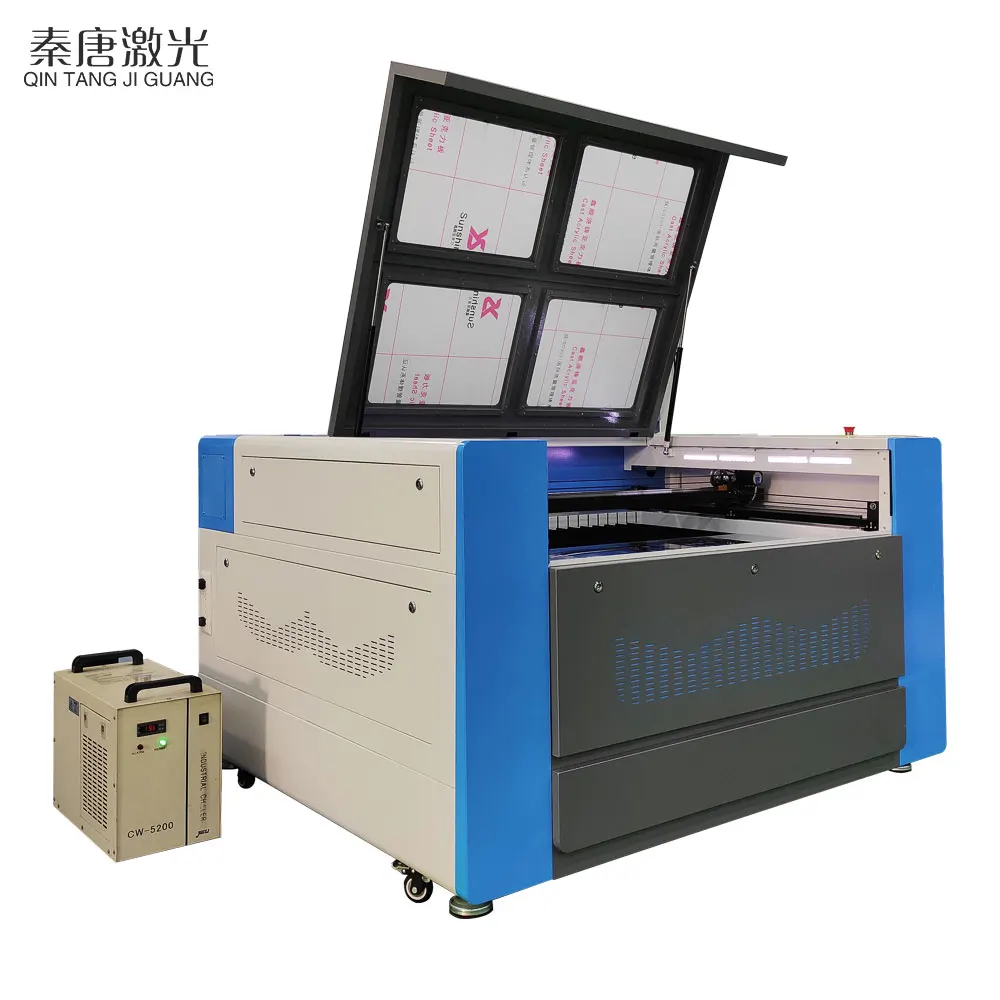 high speed 1390 1610 100w 130w 150w co2 laser wood engraving cutting machine factory price 130 x 90 160 x 100 mm