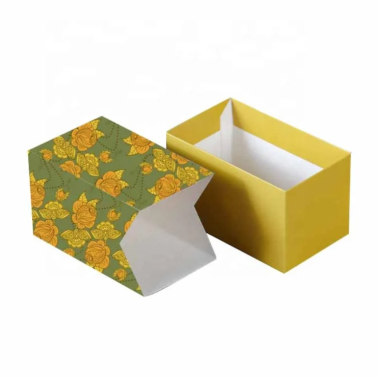 Custom Paper Card Color Printing Box Flower Tea Coffee Package Boxes With Logo Custom Printed Tea Packaging Box