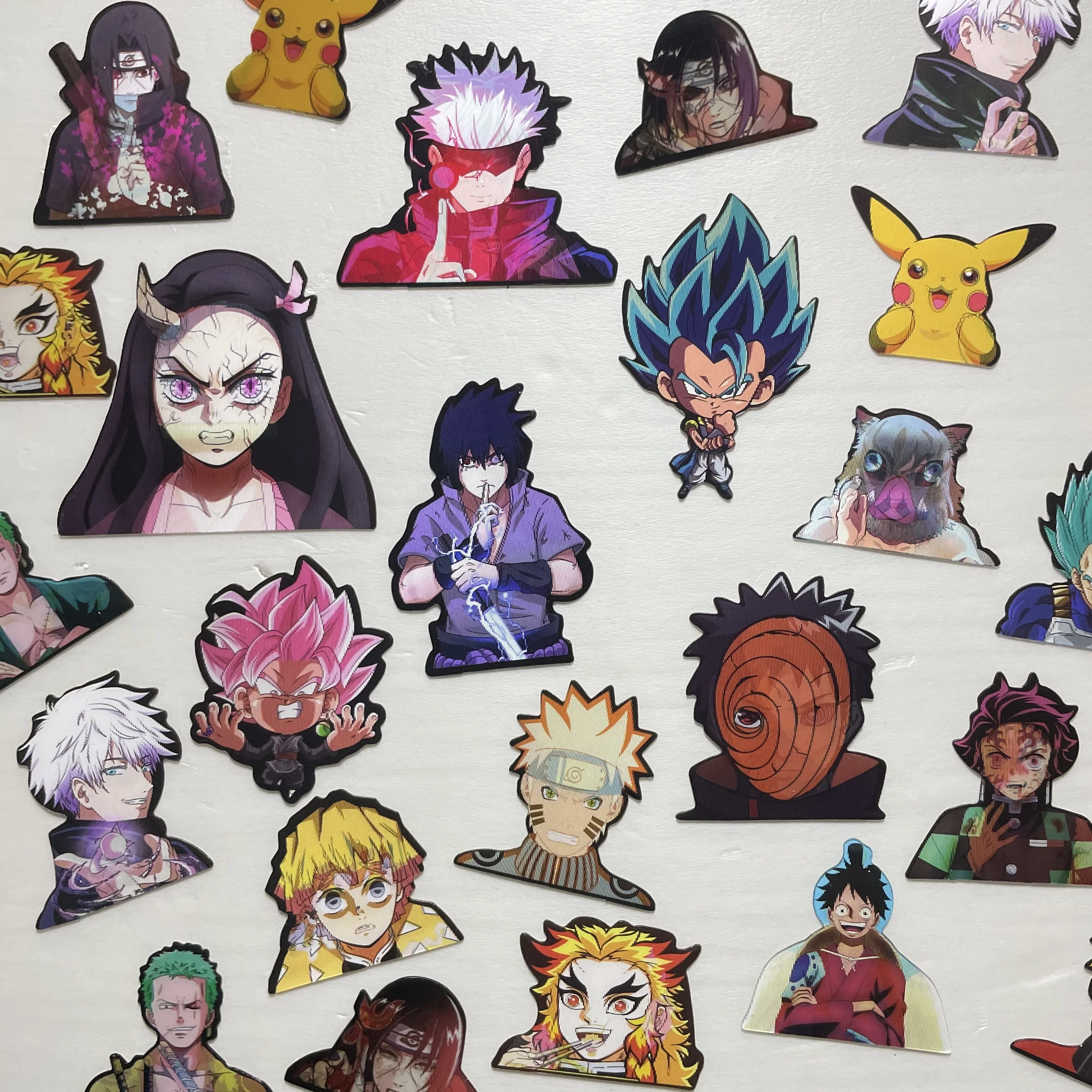 Newest Anime Design Spyxfamily 3D Motion Stickers Character Aniya Changing Phone Stickers Computer Pencil Case manga Decor