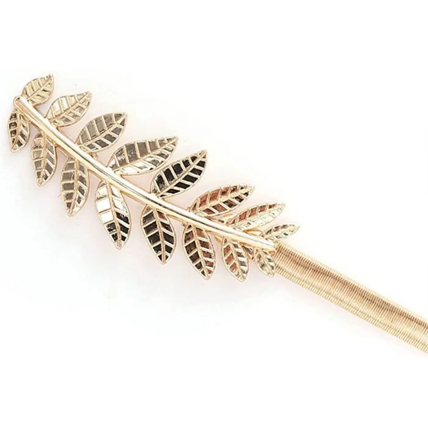 Curtain Tiebacks Aluminum Alloy Spring Design Holdback Leaf Carving Design Drapes Curtain TieBacks Modern Style Curtain TieBacks